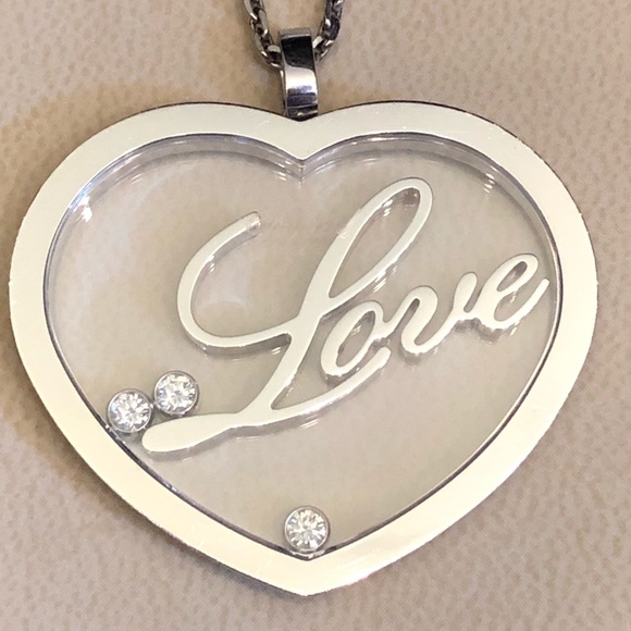 Chopard Happy Diamond “LOVE” Pendent NEW ! - Picture 10 of 12